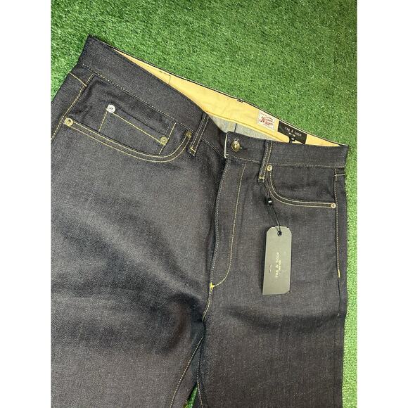 Rag & Bone Fit 4 Kaihara Raw Selvedge Jeans Sz 36x36 - Picture 8 of 16
